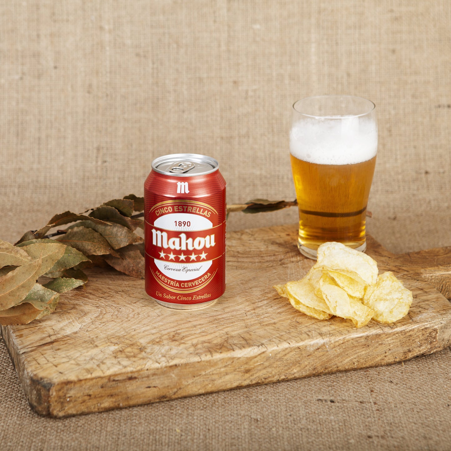MAHOU 5 ESTRELLAS LATA
