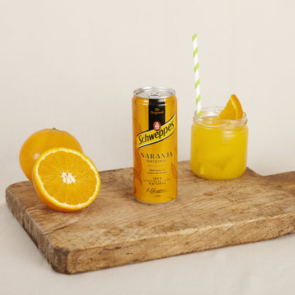 SCHWEPPES NARANJA LATA